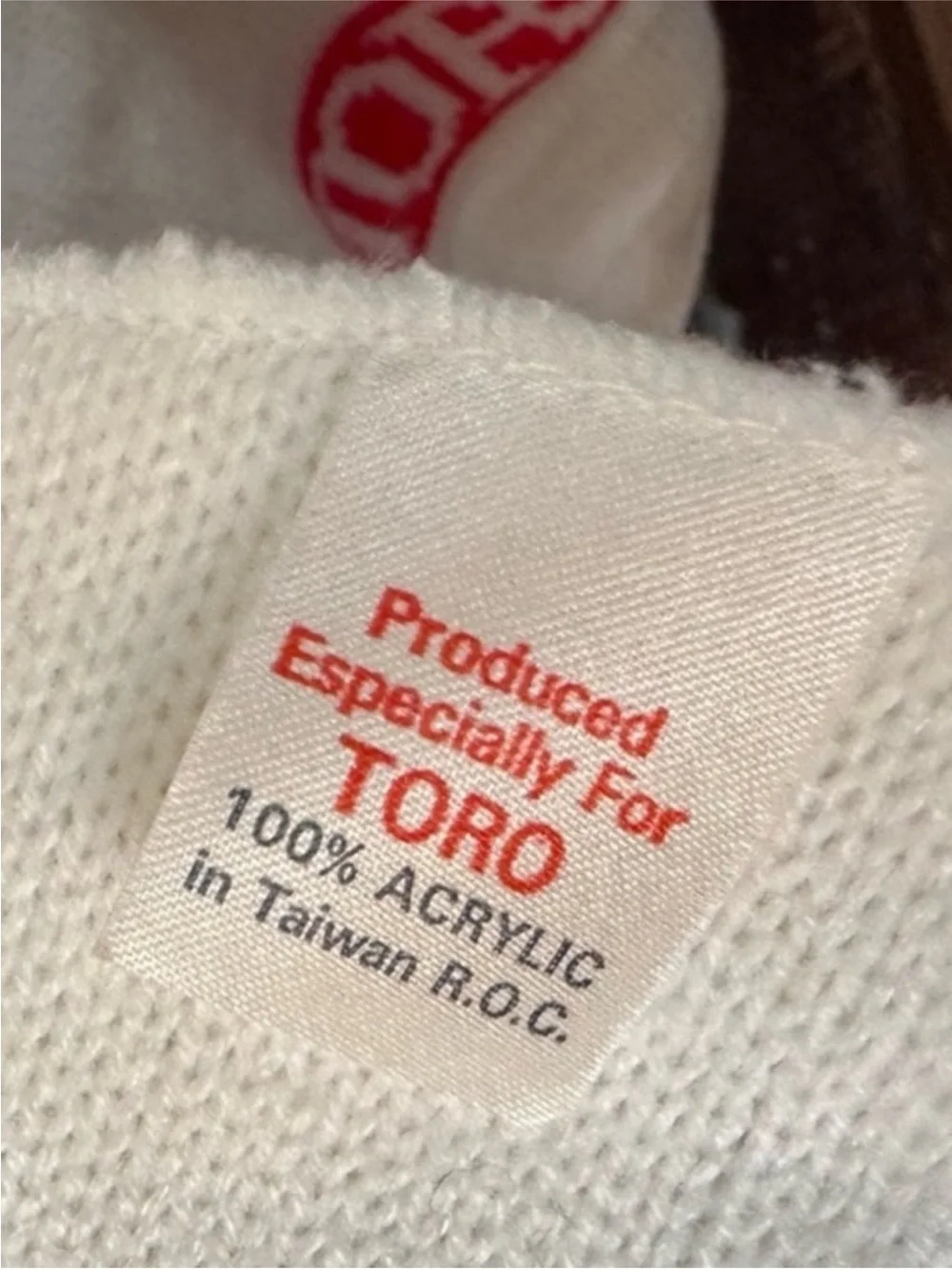 Vintage Toro hat & scarf beanie winter
